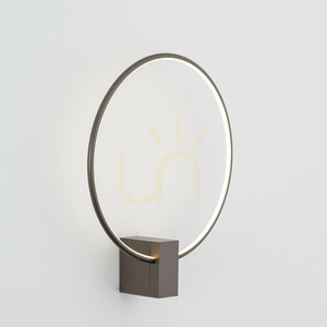 Vexa Brown 6 W LED-vägglampa small 6
