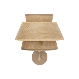 Kalum vägglampa i trä 1xE27 small 8