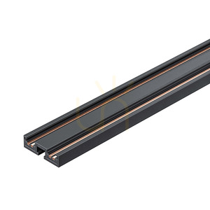 Smal magnetisk skena GBIN30, 2 m, svart, Gea Luce small 0