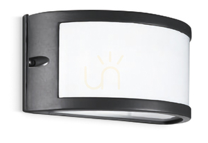 GES141 Vägglampa för utomhusbruk i grafit från Gea Luce, IP54 small 0