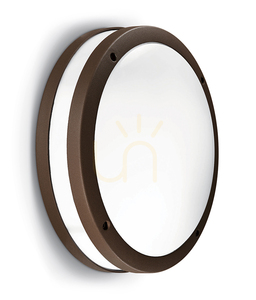 GES292 Taklampa för utomhusbruk, brun, Gea Luce, IP54 small 0