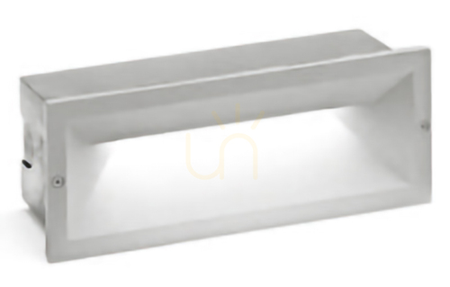Kontrollera GES351 Silver Gea Luce trappbelysning, IP65