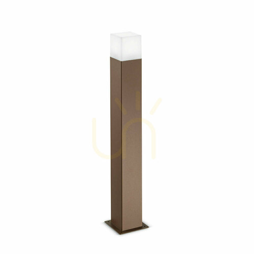 Kontrollera Gea Luce GES422 rostfärgad pollare 70 cm E27 IP44