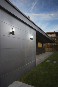 GES733 Graphite Gea Luce vägglampa för utomhusbruk, IP44 small 1