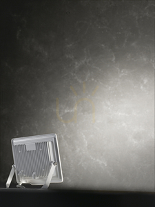 Gea Luce GES840N vit LED-strålkastare, IP65 small 1