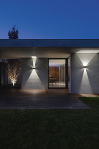 GES860C Vit Gea Luce vägglampa för utomhusbruk, IP54 small 3