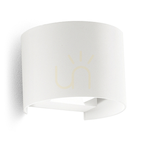 GES870N Vit Gea Luce vägglampa för utomhusbruk, IP54 small 0