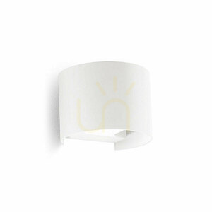 GES875N Vit Gea Luce vägglampa för utomhusbruk, IP65 small 0