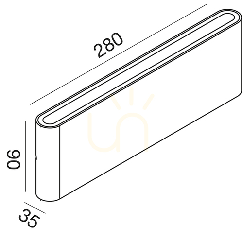 Kontrollera GES884N Graphite Gea Luce vägglampa för utomhusbruk, IP54