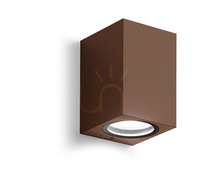 GES912 Rostfärgad Gea Luce vägglampa för utomhusbruk, IP44 small 0