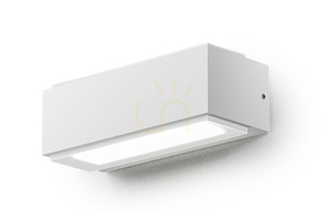 GES961 Vit Gea Luce vägglampa för utomhusbruk, IP65 small 0
