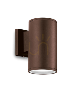 GES1005 Rostfärgad Gea Luce vägglampa för utomhusbruk, IP65 small 0