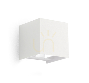 GES1020 Vit Gea Luce vägglampa för utomhusbruk, IP65 small 0