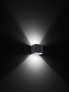 GES1023 Vit Gea Luce IP65 vägglampa för utomhusbruk small 3