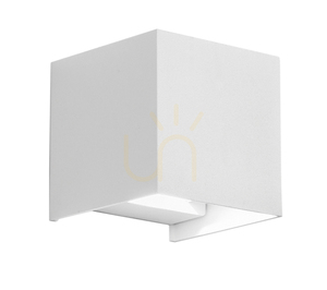 GES1023 Vit Gea Luce IP65 vägglampa för utomhusbruk small 0