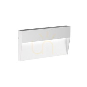 Gea Luce GES1170N vit utanpåliggande LED-trappbelysning 6 W 4000 K IP65 small 0
