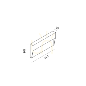 GES1172C Gea Luce trappbelysning, IP65 small 1