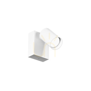 Gea Luce GES2070 vit LED-vägglampa för utomhusbruk, 9 W, IP65 small 0
