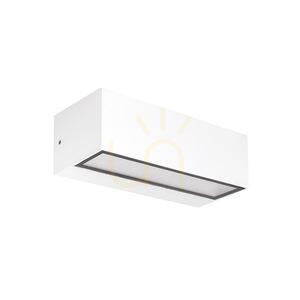 GES2240 Vit Gea Luce vägglampa för utomhusbruk, IP65 small 0