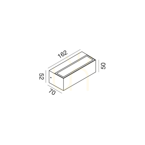 Kontrollera GES2241 Anthracite Gea Luce vägglampa för utomhusbruk, IP65