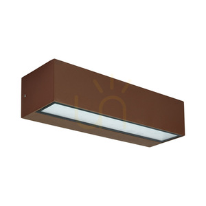 GES2245 Brown Gea Luce vägglampa för utomhusbruk, IP65 small 0