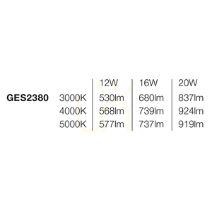 GES2380 Anthracite Gea Luce belysningsstolpe, IP65 small 1