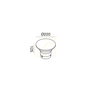 GES2380 Anthracite Gea Luce belysningsstolpe, IP65 small 2