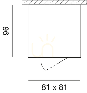 GFA331 Vit vägglampa från Gea Luce small 1