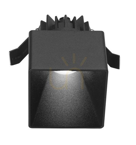 Kontrollera GFA364 Infälld belysning, svart, Gea Luce, IP54