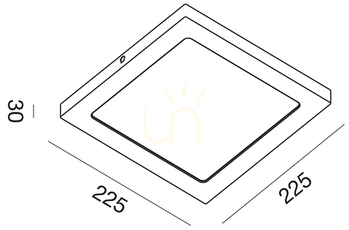 Kontrollera GFA765N Vit taklampa från Gea Luce