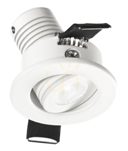GFA880C Infälld belysningsarmatur, vit, Gea Luce small 0