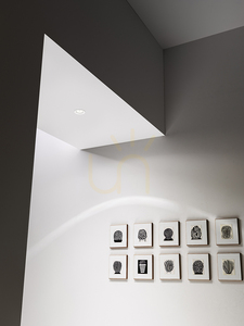 Gea Luce GFA1030C infälld spotlight, LED 8 W 465 lm 3000 K CRI 90, 24°, ø10 cm, håltagning ø9 cm, vit small 1