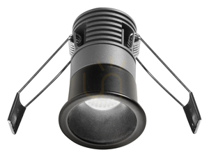 GFA1111C Infälld belysningsarmatur, svart, Gea Luce small 0