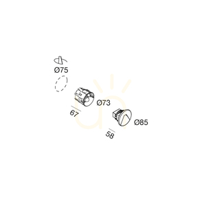 GFA1423 Svart trappbelysning från Gea Luce small 1