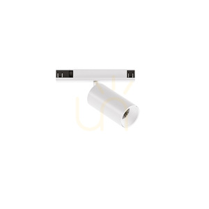 Gea Luce GFA1790 satängvit magnetisk skenspotlight LED 6W 3000K 48V small 0