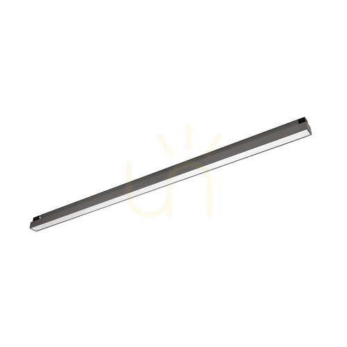 Kontrollera Gea Luce GFA1844 magnetisk linjär skenarmatur 48 V, mörk nickel, 12 W 3000 K