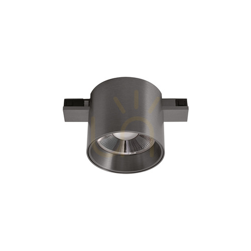 Kontrollera Spotlight GFA1904 Gea Luce för 48 V magnetskena, mörk nickel, 8 W