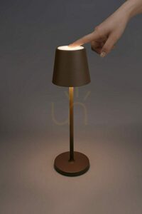 GLS031 Utomhusgolvlampa, brun, Gea Luce, IP54 small 1