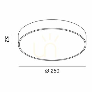 GPL272C Svart taklampa från Gea Luce small 1