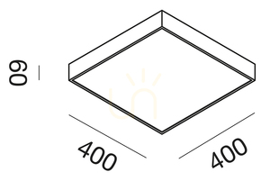 GPL310N Vit taklampa från Gea Luce small 1