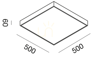 GPL311C Vit taklampa från Gea Luce small 1