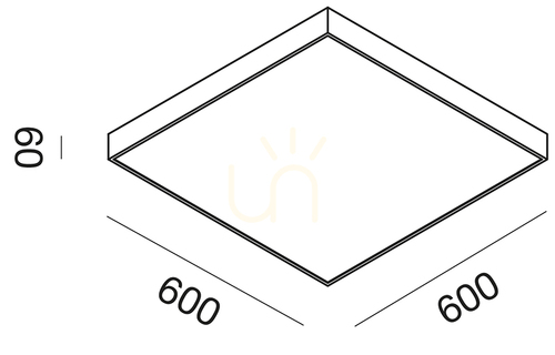 Kontrollera GPL312C Vit taklampa från Gea Luce