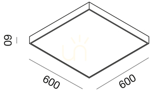 GPL312N Vit taklampa från Gea Luce small 1