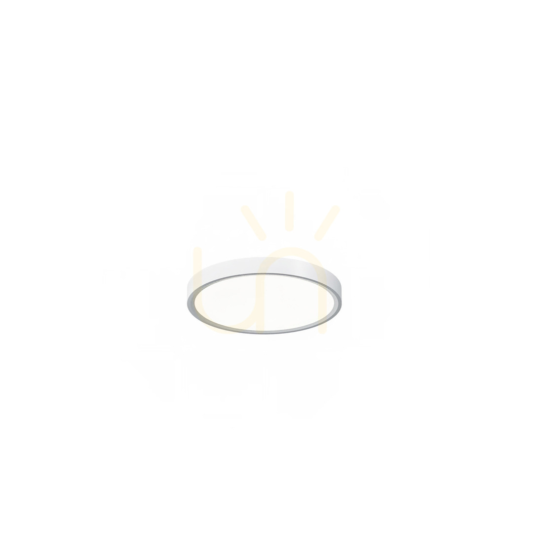 GPL320 White Ceiling Light by Gea Luce