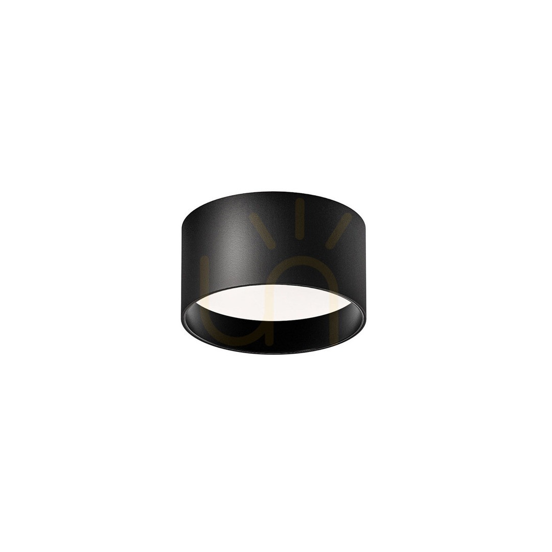 GPL333H Black Ceiling Light by Gea Luce