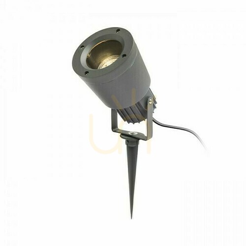 Kontrollera Cordoba Utomhus Spotlight On Wedge Antracit 230 V Gu10 35 W Ip54