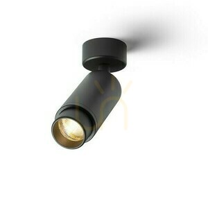 Optimus Taklampa Svart 230 V Led Gu10 9 W 10 50°. small 1