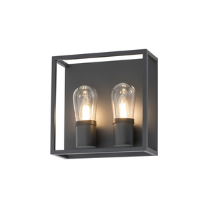 Vägglampa utomhus Nowodvorski MARGOT II grafit 25 cm 10503 small 1