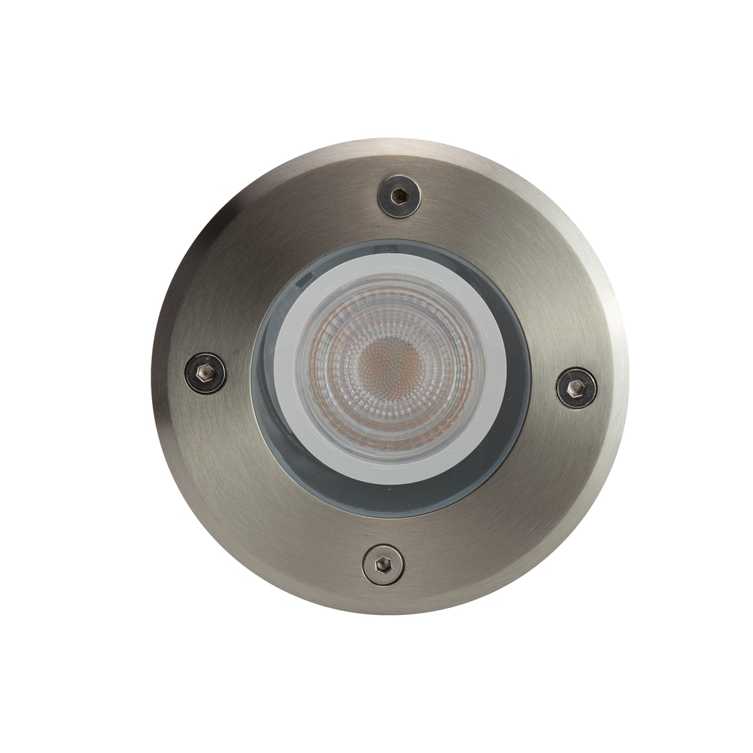 Utsikt Lucca Connect Gu10 250 V Ip67 Fi110x140 Grå Rund mark, tak, akterspegel Lucca Connect Gu10 250 V Ip67 Fi110x140 Grå Rund mark, tak, akterspegel