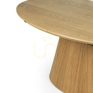 SOLARE utdragbart bord, 160–200 cm, ovalt, naturfinish från Nova Nook small 6